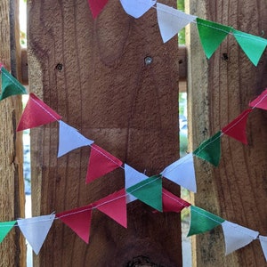 Banderines navideños diminutos de 20 pies imagen 3