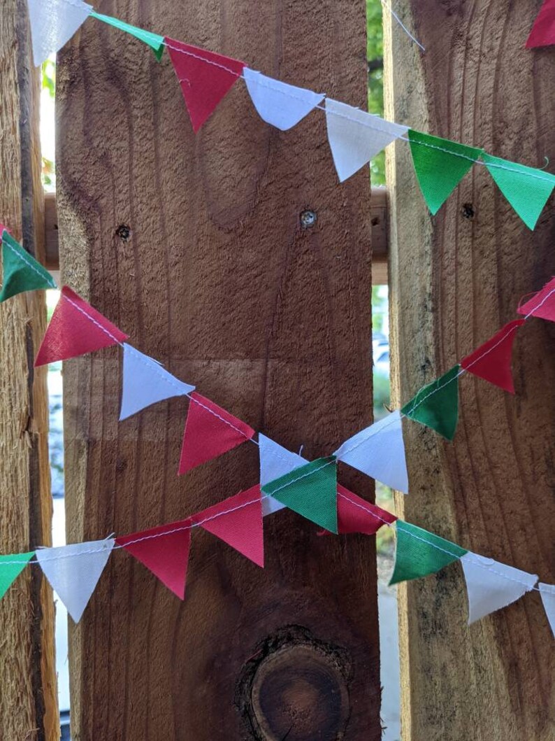 Banderines navideños diminutos de 20 pies imagen 3