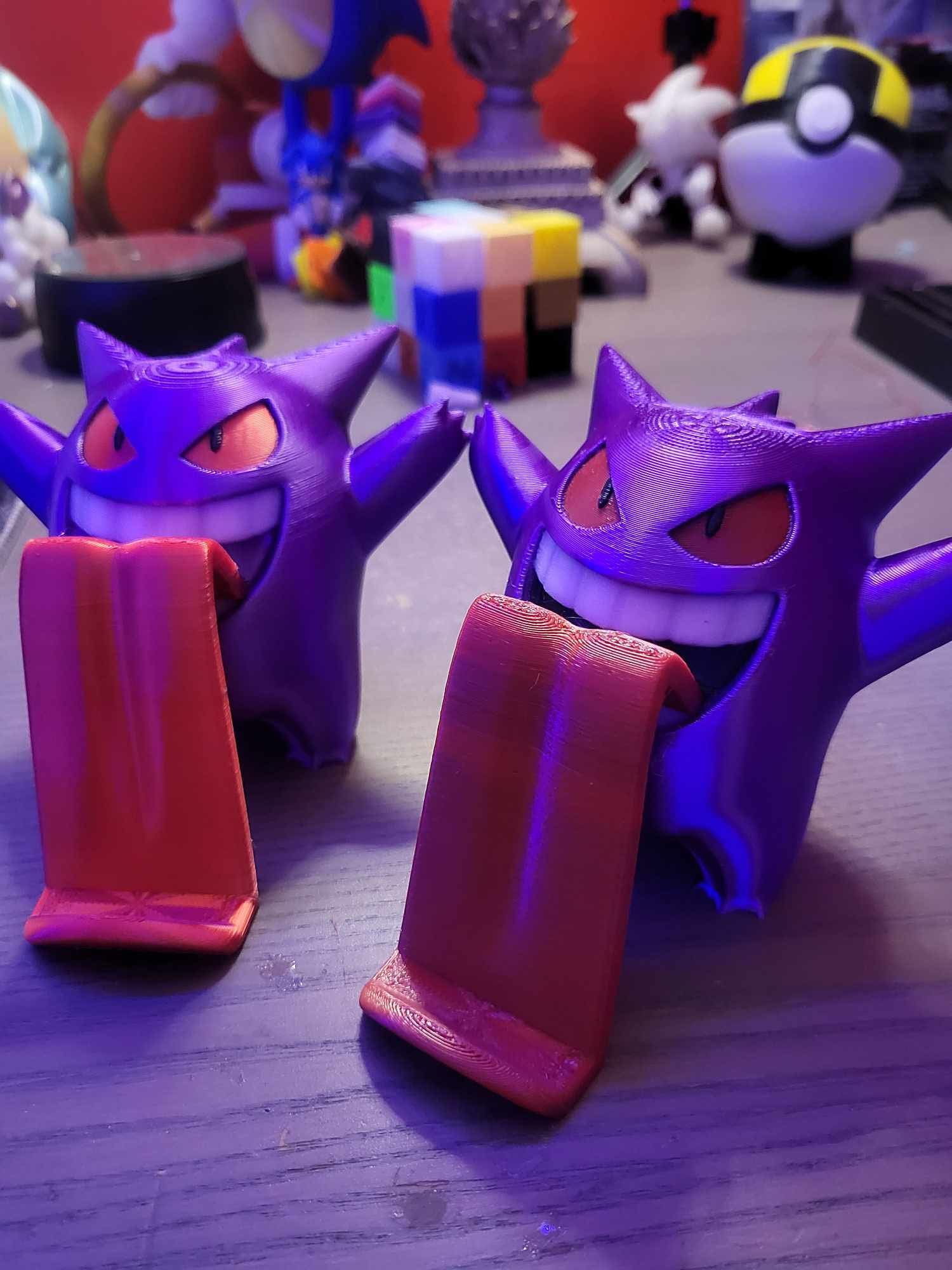 Gengar Card Holder  3D Printed Pokemon TCG Slab Display - Etsy