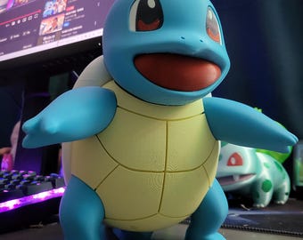 大型ゼニガメフィギュア - 水遊び用ポケモンディスプレイピース
