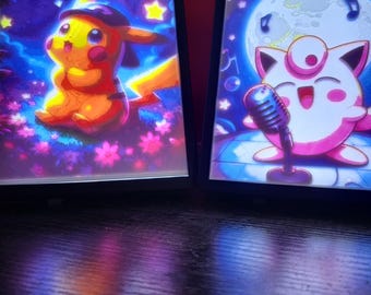 Custom 3D Printed Lithophane Lightbox – Personalized LED Photo Display