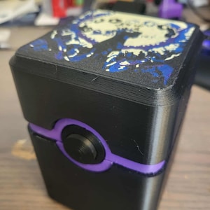 Umbreon "Mondbreon" Pokémon Kartendeck Box | Aufklappbare TKG Aufbewahrung
