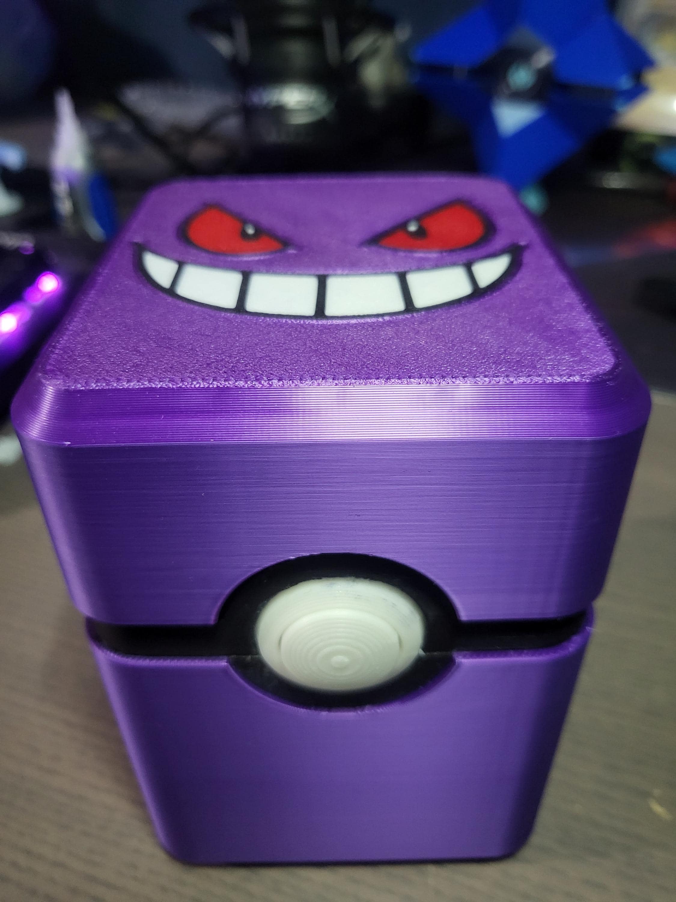 ゲンガー ポケモンカードボックス | 3DプリントTCGデッキケース 
