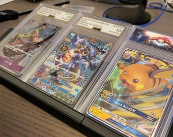 Expositores para Cartas/Placas - Vitrine para TCG Impressa em 3D, Pacote com 30 unidades