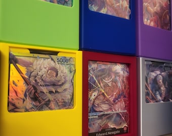Custom Sliding Deck Box | Display Slot, TCG Storage