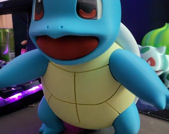 大型ゼニガメフィギュア - 水遊び用ポケモンディスプレイピース