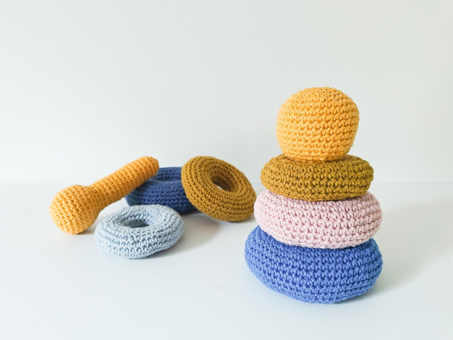 Stackable Crochet Pattern Crochet Pattern Fun STACKING TOY (pdf) - Etsy