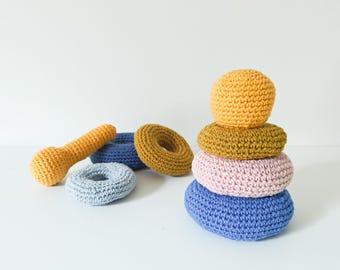 JOUET EMPILABLE amusant au crochet (pdf)