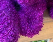 Crushed Berries Mohair Merino Boucle Yarn