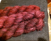 Plum, 2 ply Mohair-Merino blend