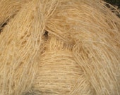 Natural, Boucle, mohair merino 2 ply blend yarn