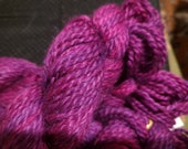 Crushed Berries, Bulky Mohair-merino blend yarn