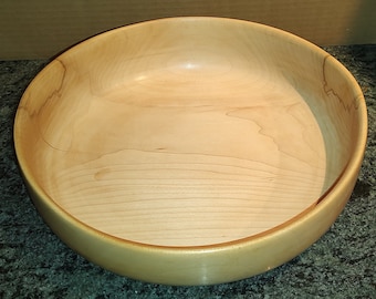 Extra Large Maple Bowl