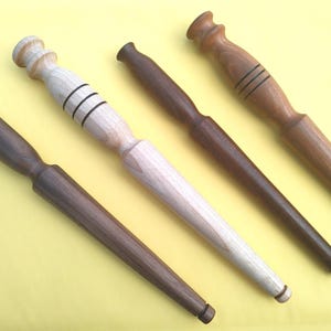 Nostepinde, maple, cherry, or birch, yarn nest