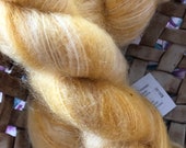 Vanilla Cream, 2 ply brushed mohair yarn