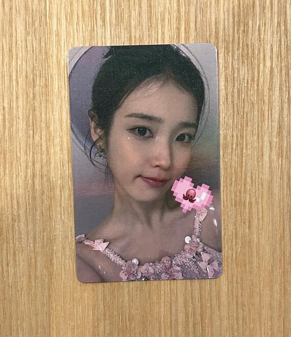 IU Photocard - Etsy