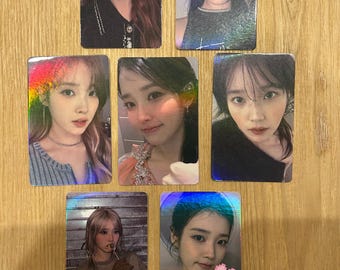 IU Love Poem Fan Kit I Polaroid I Photocard I Merch I Kpop - Etsy