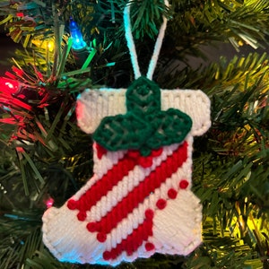 Vintage Christmas Ornament - Stocking