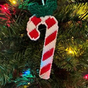 Vintage Christmas Ornament - Candy Cane