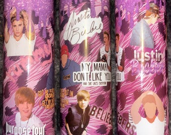 Justin Bieber Tumbler