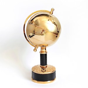 Distributore di sigarette antico a forma di globo musicale, scatola musicale da collezione per conservare le sigarette, decorazione per sala sigari, regalo di inaugurazione della casa, nuovo di zecca