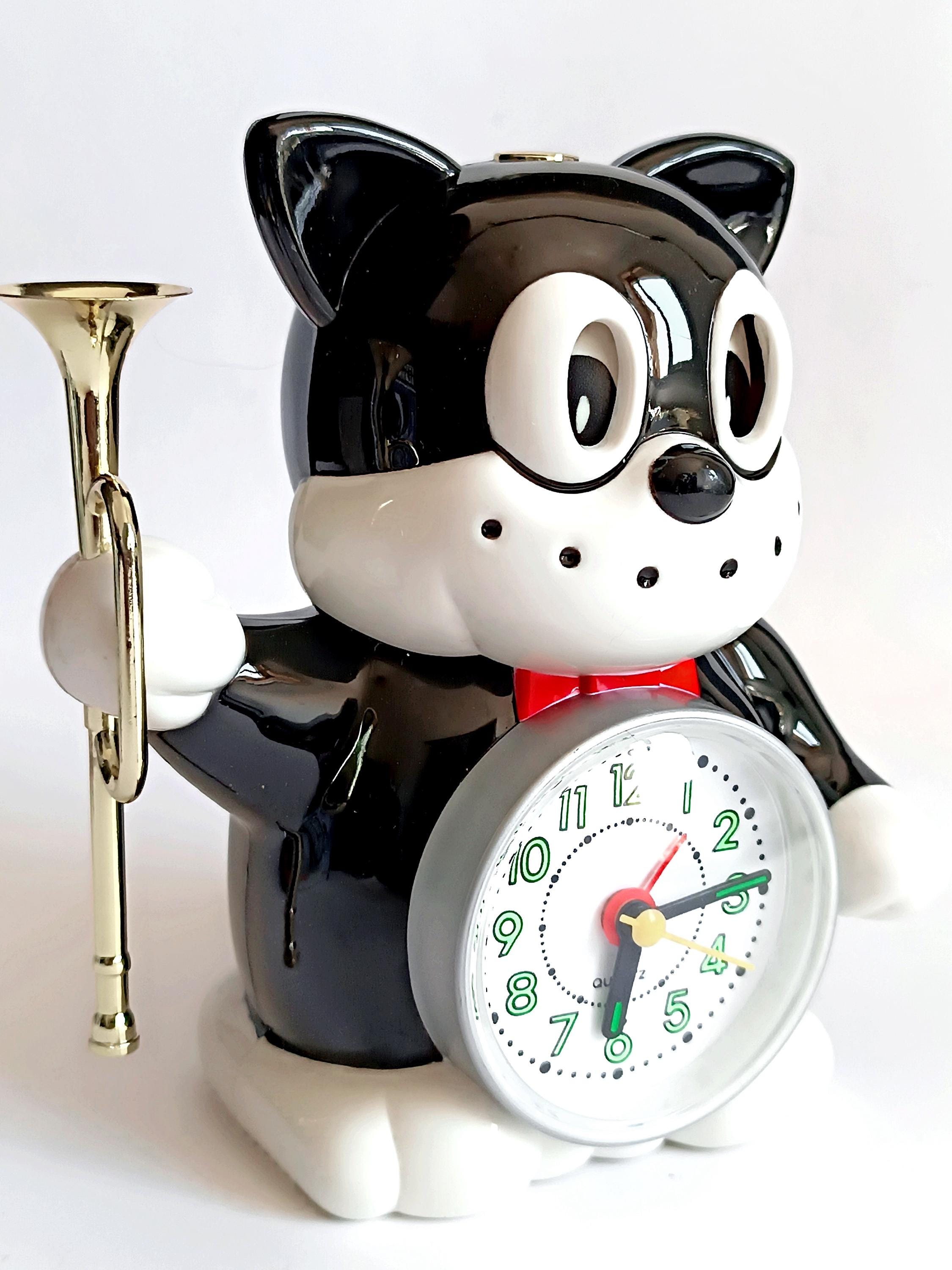Vintage Alarm Clock Norakuro Dog Shaped Speak-up Alarm Clock