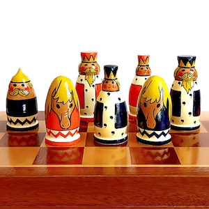 Nesting doll chess set - Etsy 日本
