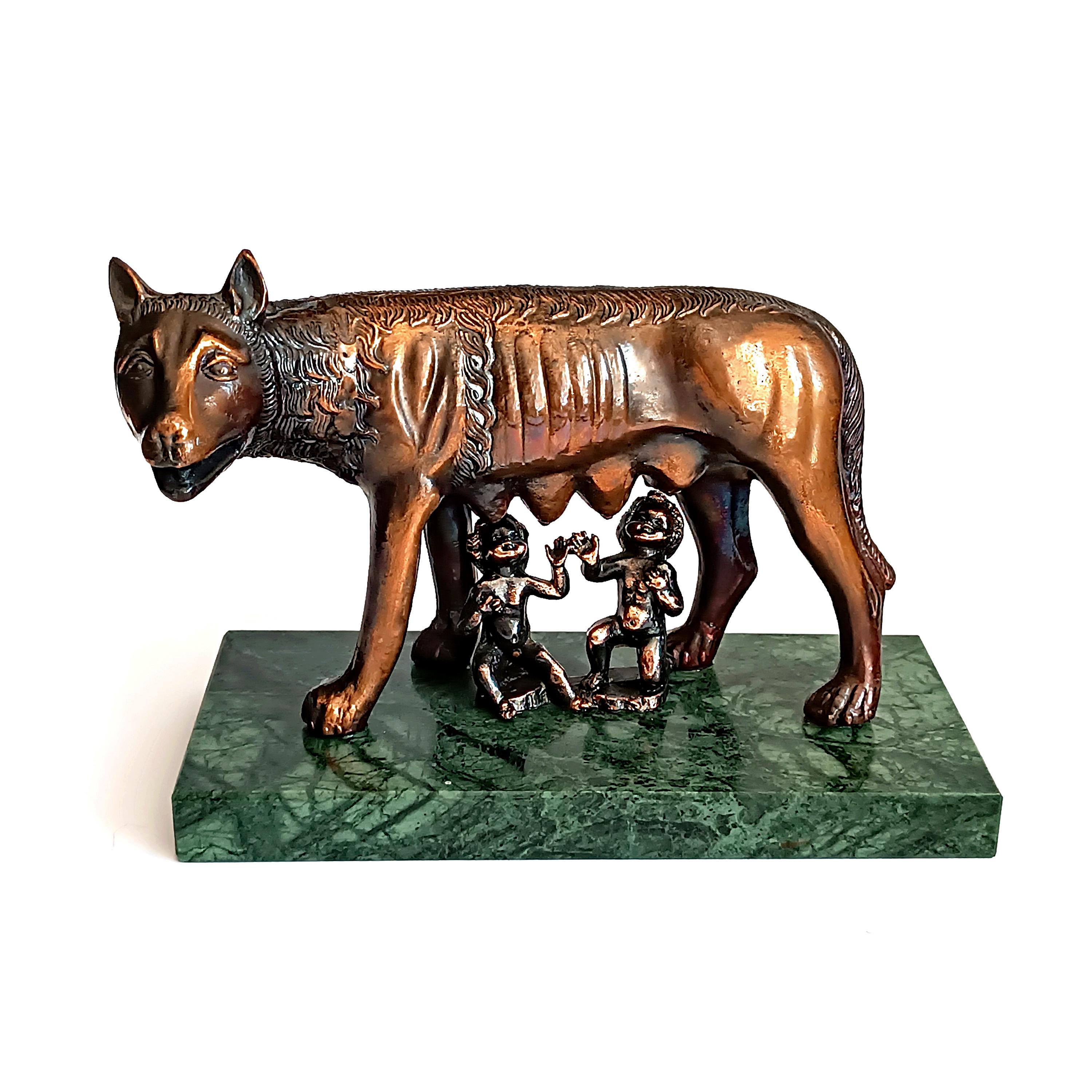 Romulus and remus statue - Etsy 日本