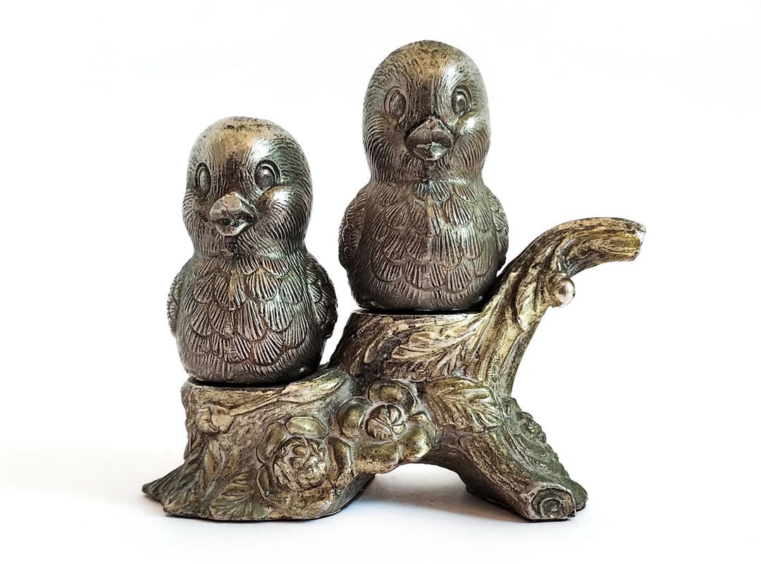 Salt and Pepper Shakers Set Duck Bird Couple Condiment Serving Set ...