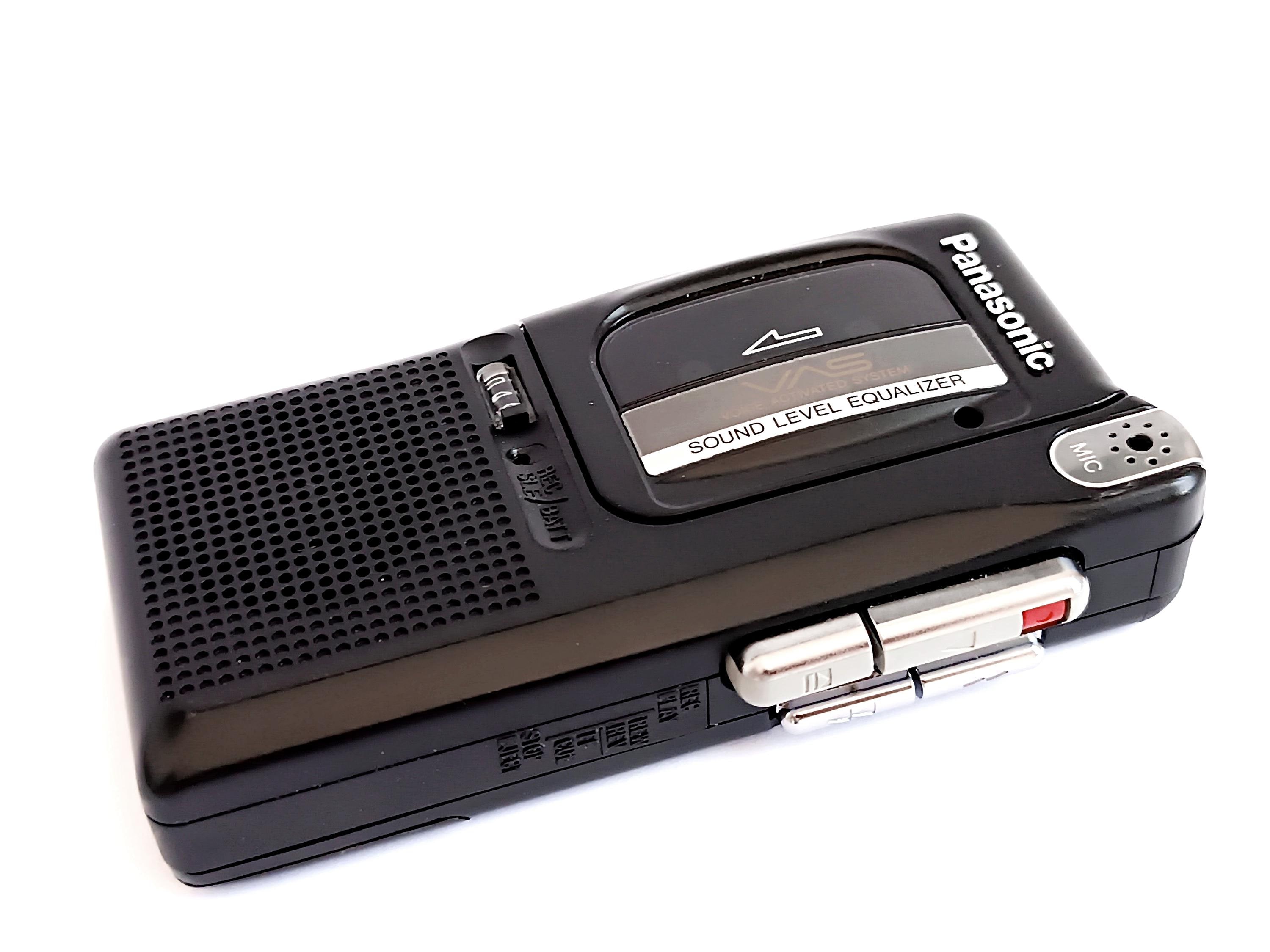 Panasonic マイクロカセットレコーダー　RN-502 Panasonic RN 502 Micro Cassette Recorder - YouTube