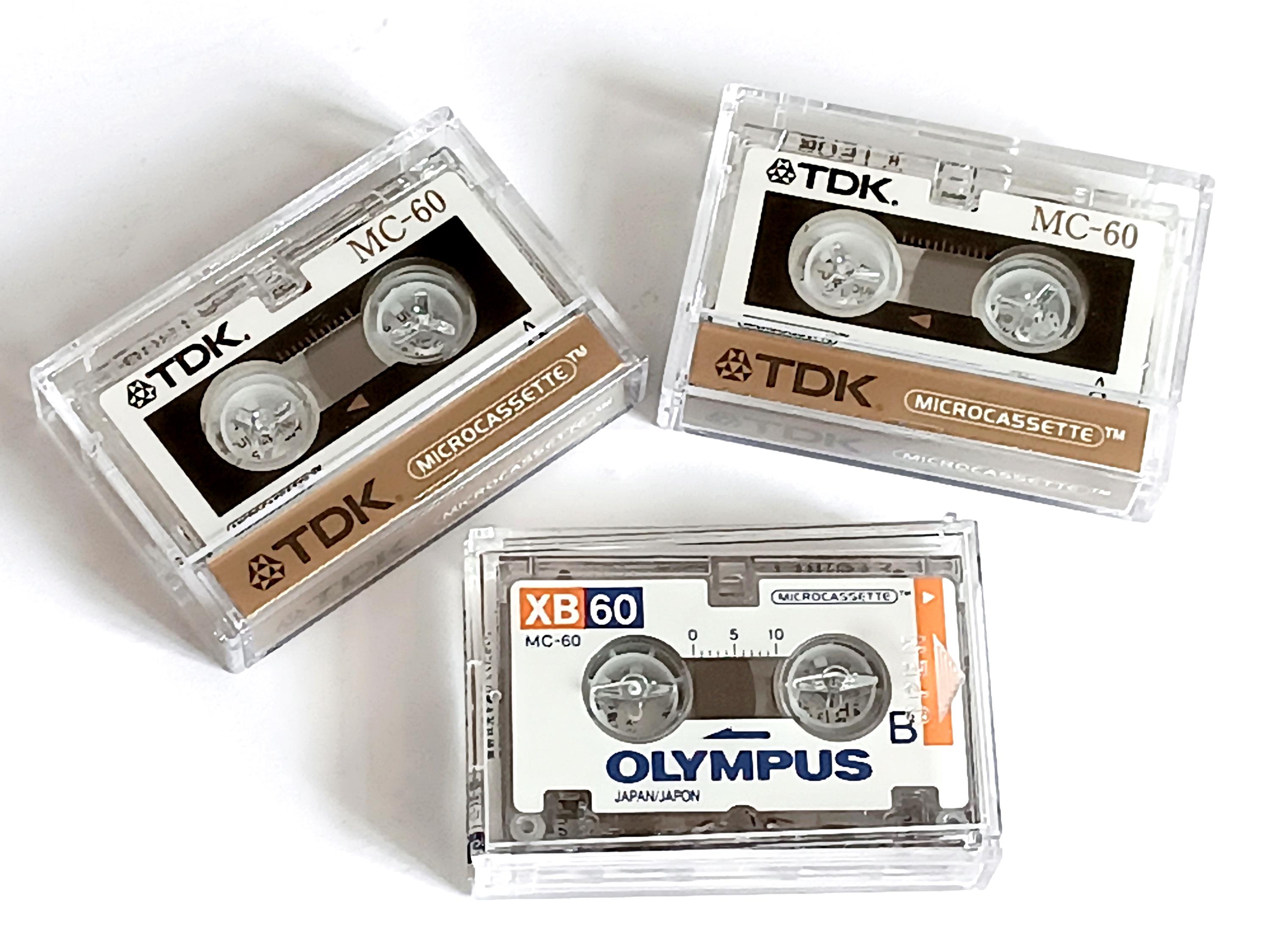 Small Voice Recorder Olympus Pearlcorder L400 With 3