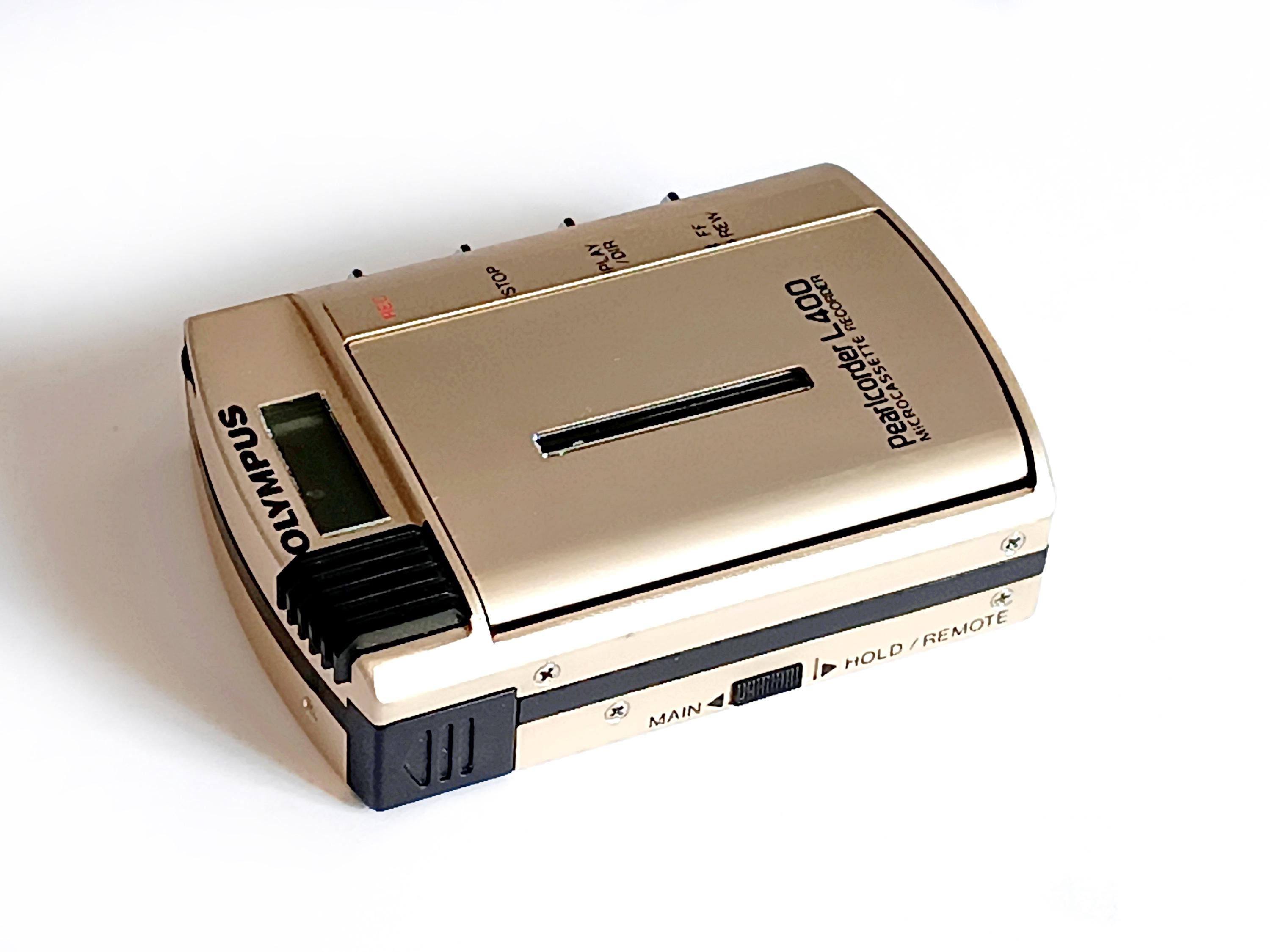 Small Voice Recorder Olympus Pearlcorder L400 With 3