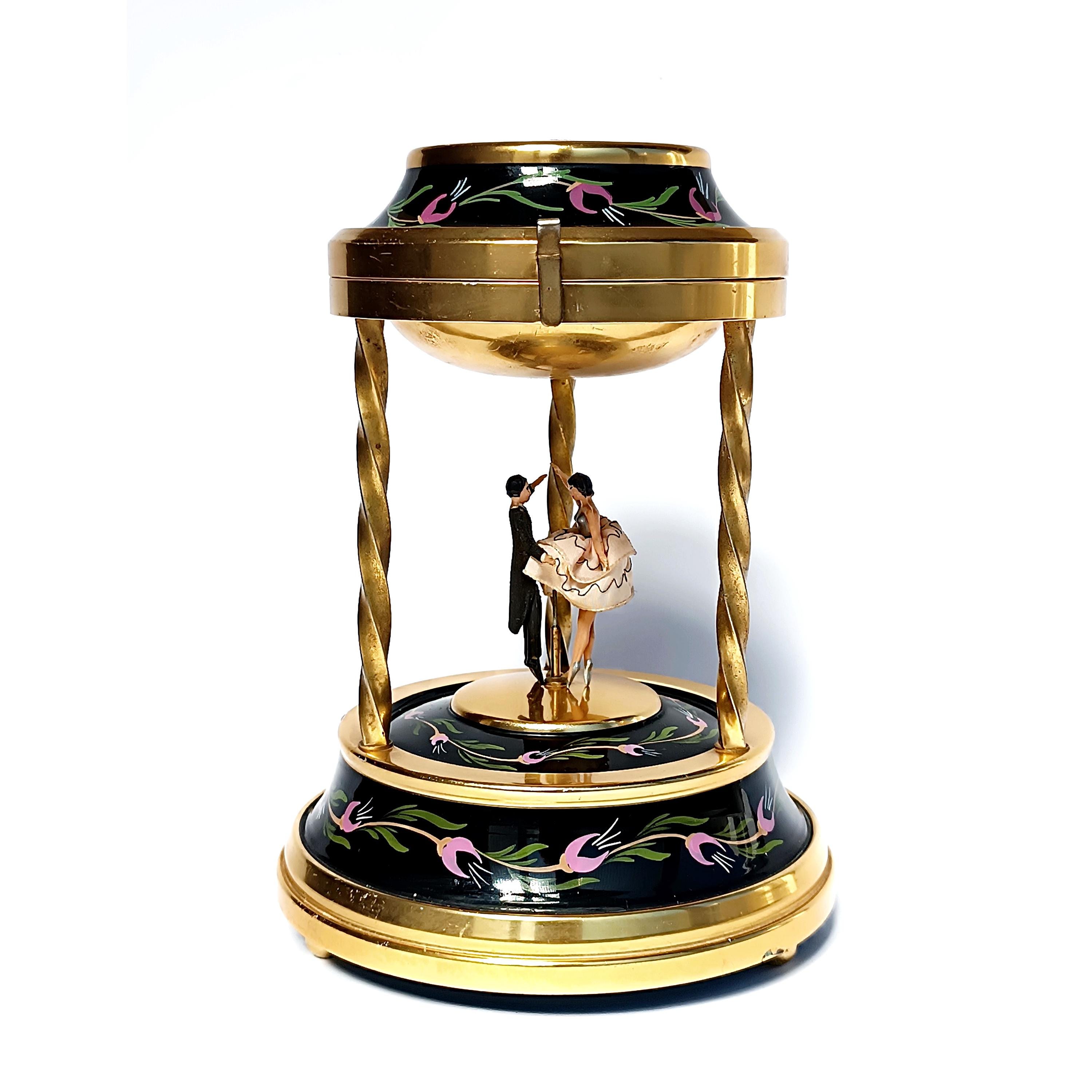 Reuge dancing couple music box - Etsy 日本
