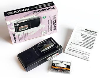 パナソニック RN-305 ハンディカセットボイスレコーダー - Etsy 日本
