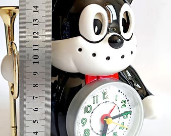 Vintage Alarm Clock Norakuro Dog Shaped Speak-up Alarm Clock