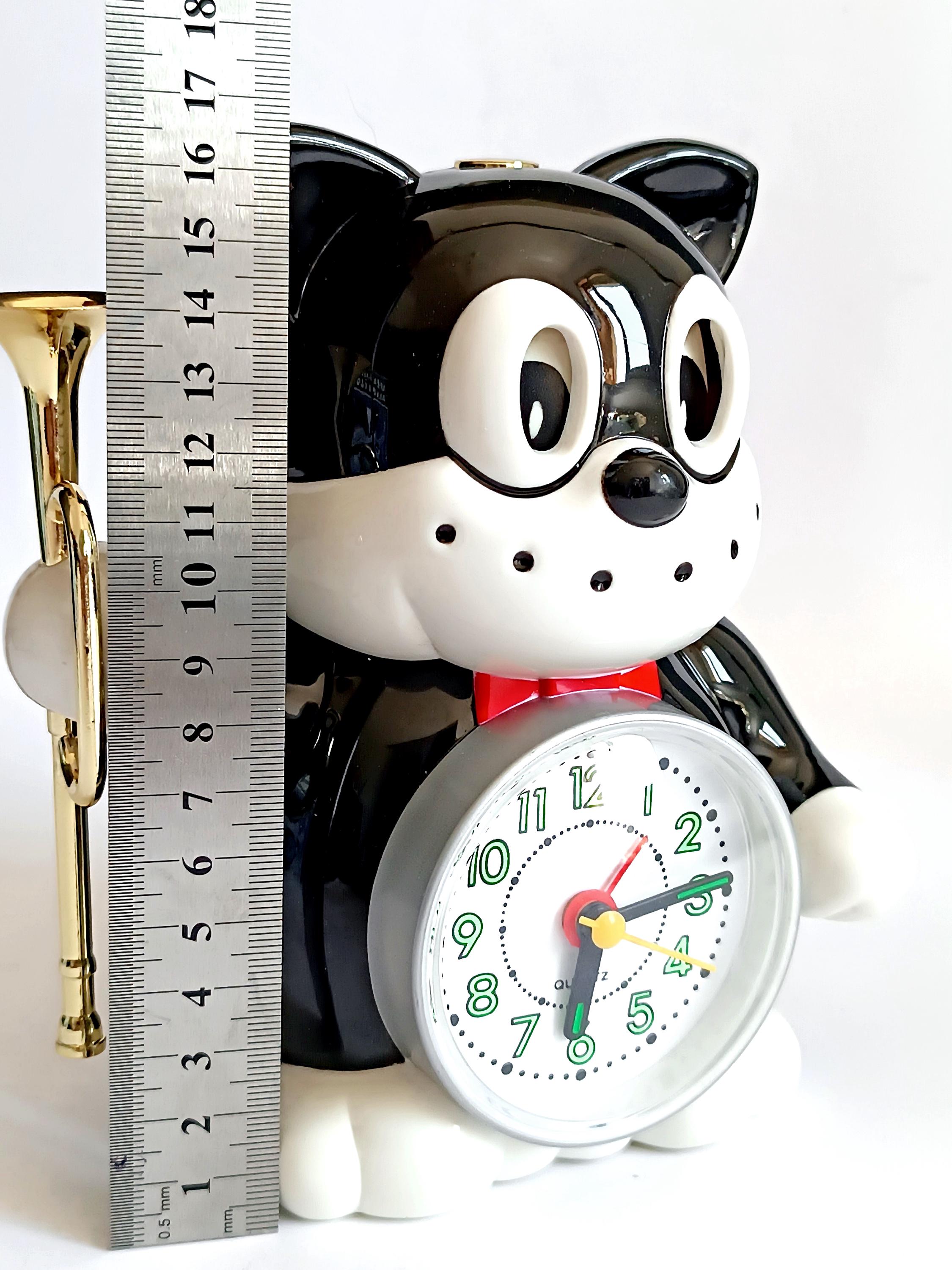 Vintage Alarm Clock Norakuro Dog Shaped Speak-up Alarm Clock
