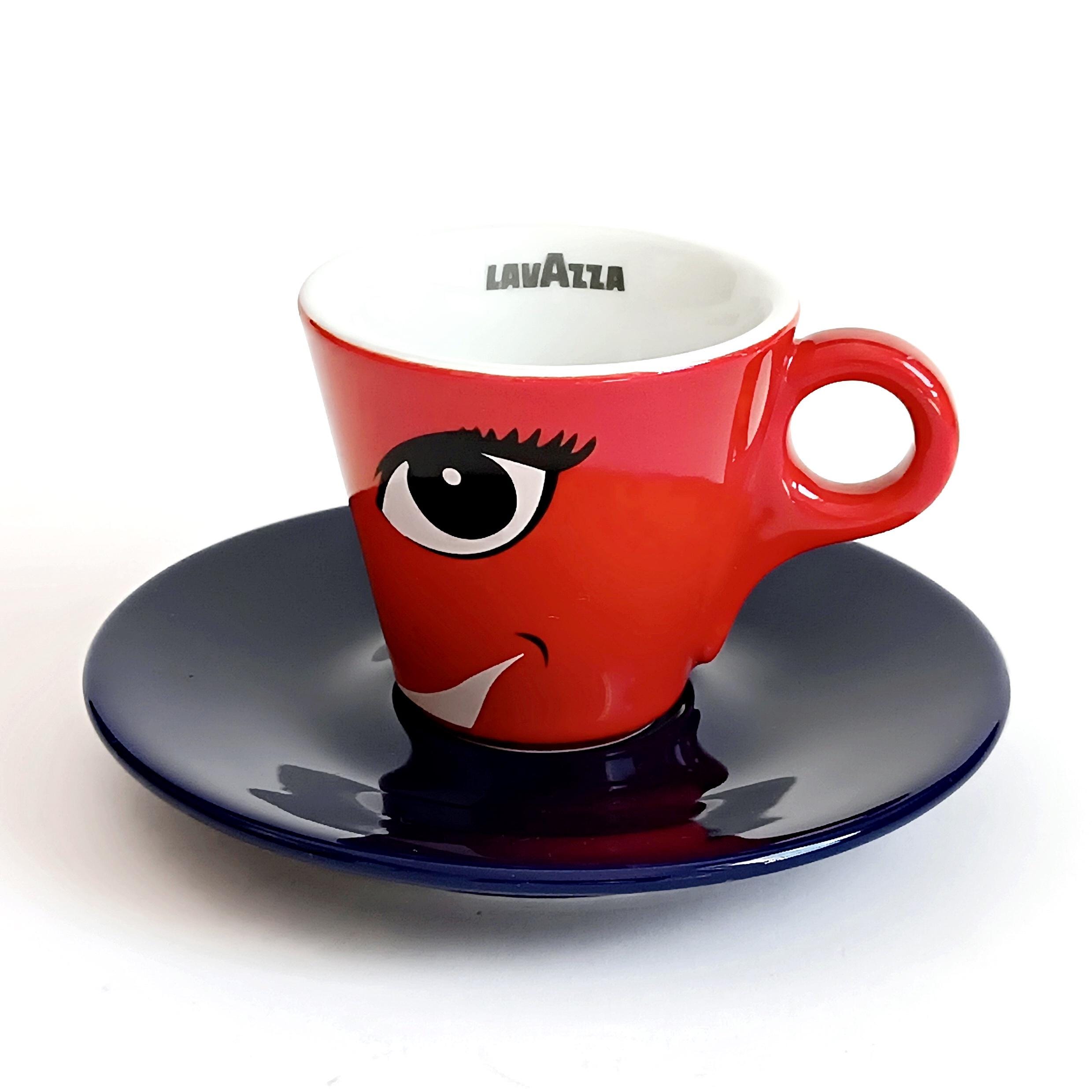 Collectible Lavazza Espresso Coffee Cup With Saucer in Original