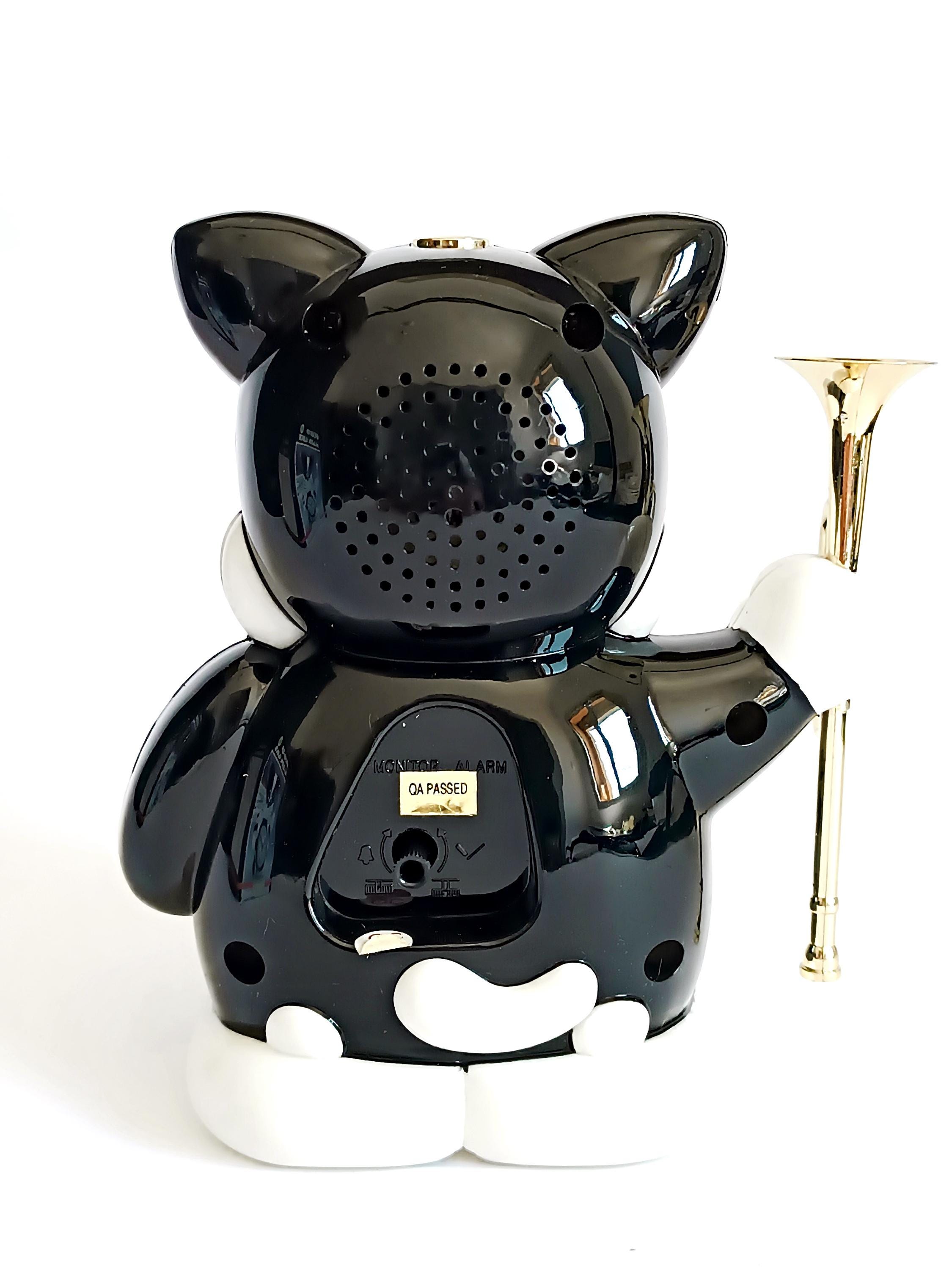 Vintage Alarm Clock Norakuro Dog Shaped Speak-up Alarm Clock