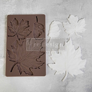 FALLANDE LÖVFANTASI - Dekorformar® - 1 st, 5″X8″X8mm