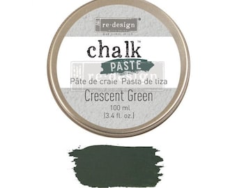 CRESCENT GREEN - Redesign Chalk  Paste  - 1 Jar, 100ml, ( 3.4 FL oz.)