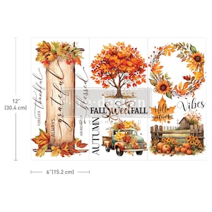 COSY COMFORTS - Petits transferts - 3 feuilles, 6″X12″