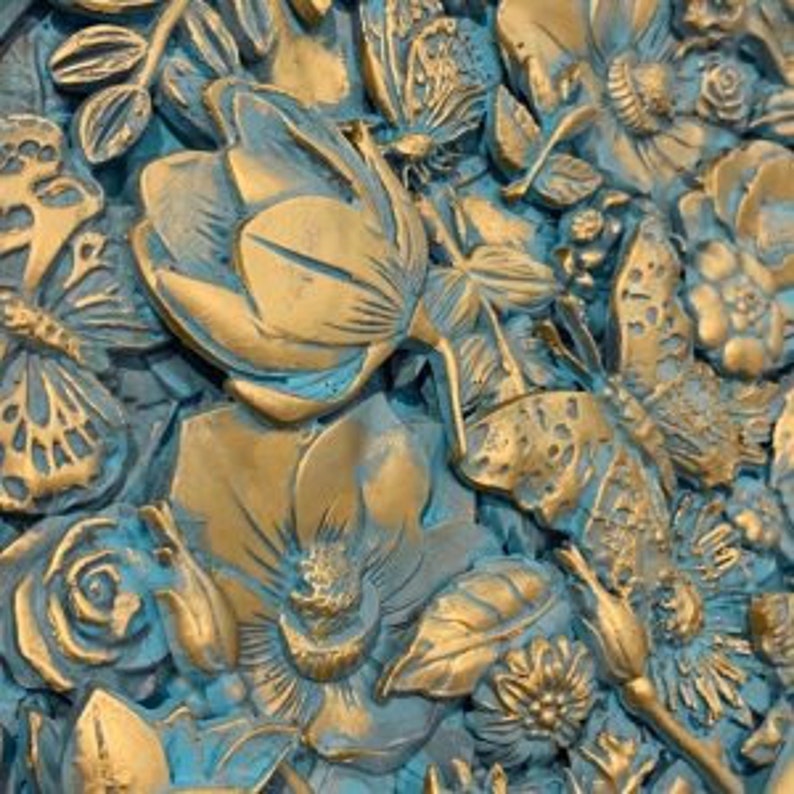 Redesign Mould Applique Mould Furniture Decor Mould Winter Blooms