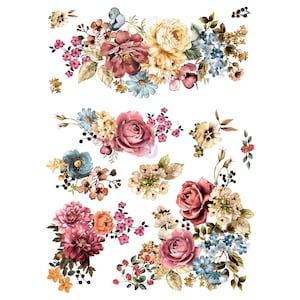 RUBY ROSE - Furniture Transfers, ReDesign with Prima, Prima Transfer, Decor Transfer, Rub On Transfer