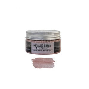 BLUSH CHROME - Redesign Acrylic Paint Metallic Sheen  - 1 jar, 100 ml , (3.4 oz)