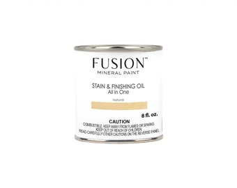 Stain & Finishing Oil  -  (SFO - All in One)- NATURAL  - Fusion Mineral Paint