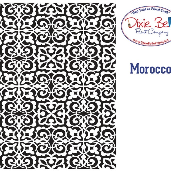 POCHOIR MAROC - Dixie Belle Stencil - Belles & Whistles