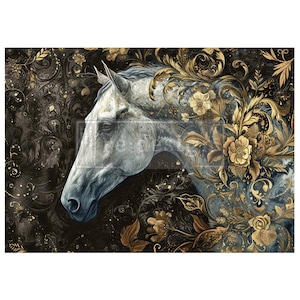 MAJESTIC GALLOP – Fibra per decoupage A1 – 1 foglio, formato A1