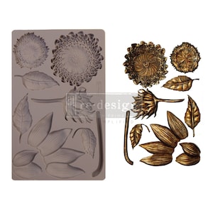 TESOROS FORESTALES - Molde de rediseño - Molde de decoración de muebles - Molde de apliques