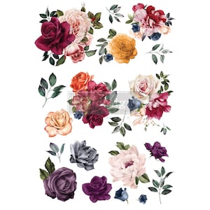 BEAUTIFUL THINGS - Furniture Transfer, ReDesign with Prima, Prima Transfer, Decor Transfer, Rub On Transfer