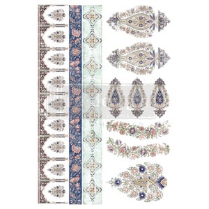 Redesign Decor Transfer - ELEGANT ACCENTS, Prima Transfer, Decor Transfer, Rub on Transfers